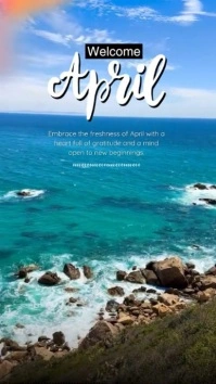 Maximalist Welcome April  Instagram Reel template