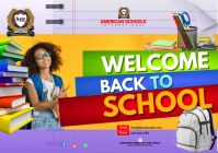 Maximalist Welcome Back To School A2 template