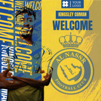 Maximalist Welcome Coman 2025 Instagram Post template