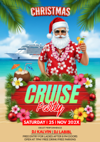 Maximalist Winter Time A4 template