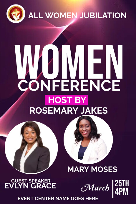 Copy of Maximalist Women's Conference Poster | PosterMyWall