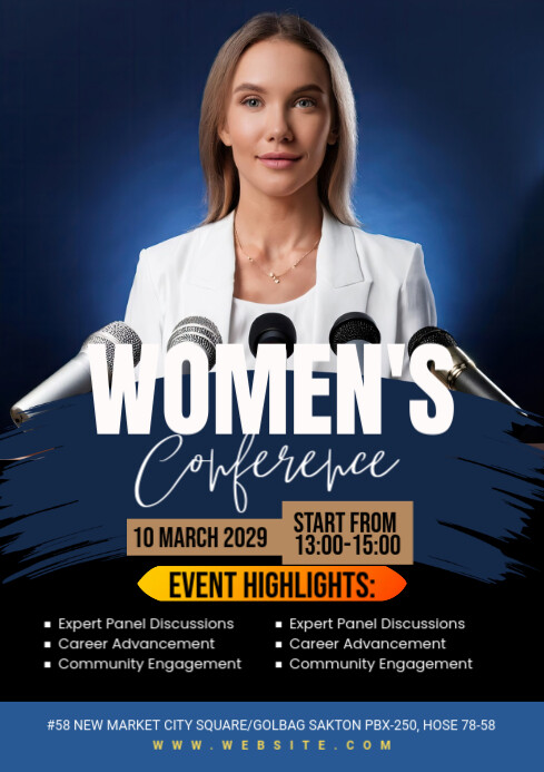 Copy of Maximalist Women Conference Flyer A2 | PosterMyWall