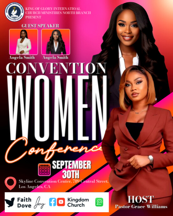 Copy of Maximalist Womens Conference Instagram Portrait | PosterMyWall