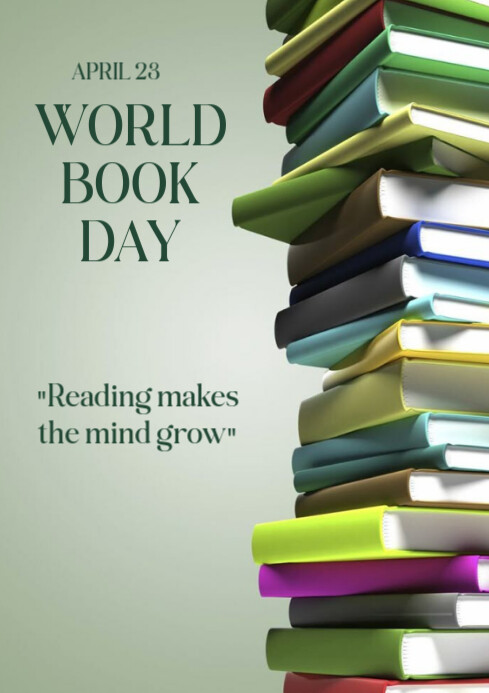 Maximalist World Book Day A4 template