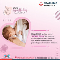 Maximalist World Breastfeeding Week Instagram Post template