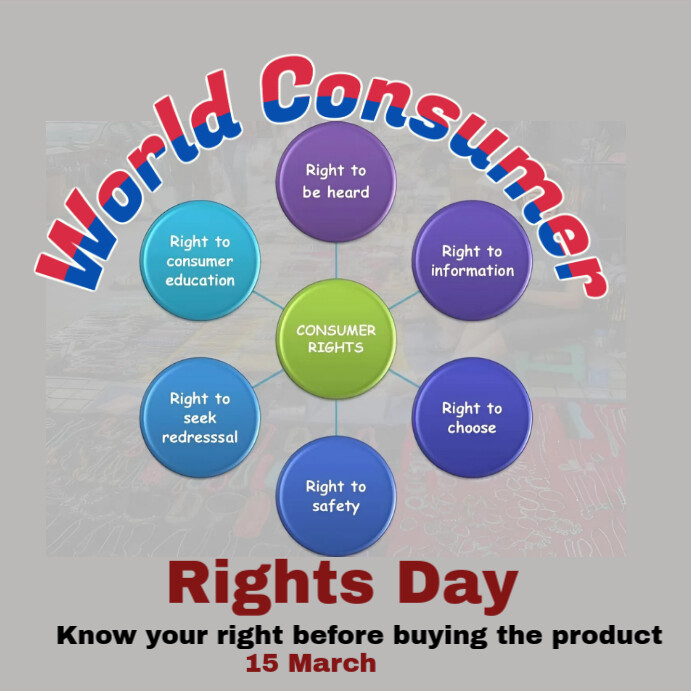 Copy of Maximalist World Consumer Rights Day Instagram Post | PosterMyWall