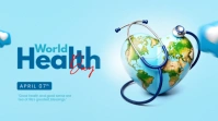 Maximalist World Health Day  Presentation (16:9) template