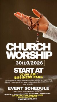 Maximalist Worship Facebook Story template