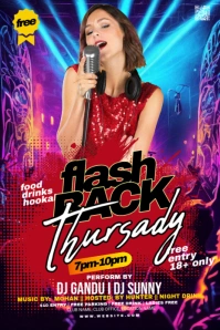 Maximalist Y2k Party Template Pinterest Graphic