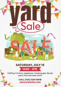 Maximalist Yard Sale Ad Template A1