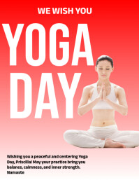 Maximalist Yoga Flyer (us Letter) template
