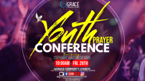 Fioletowy Youth Prayer Conference Twitter Post Template