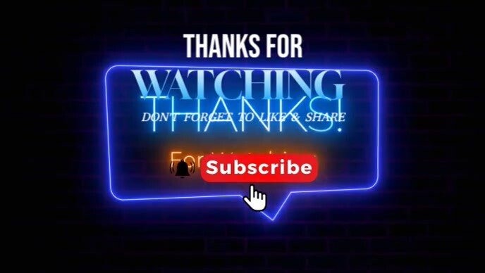 Maximalist Youtube Intro And Outro Template  Youtube Thumbnail
