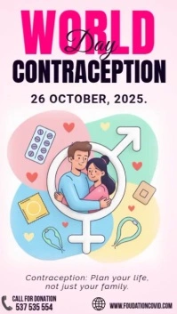Maximaliste World Contraception Day Instagram Story template