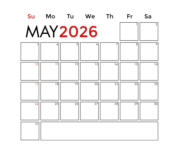 May 2022 Calendar Template | PosterMyWall may-2022-calendar-template-postermywall
