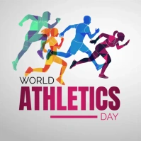 May 5 world Athletics Day Pos Instagram template