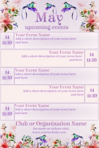 May Calendar Template | PosterMyWall
