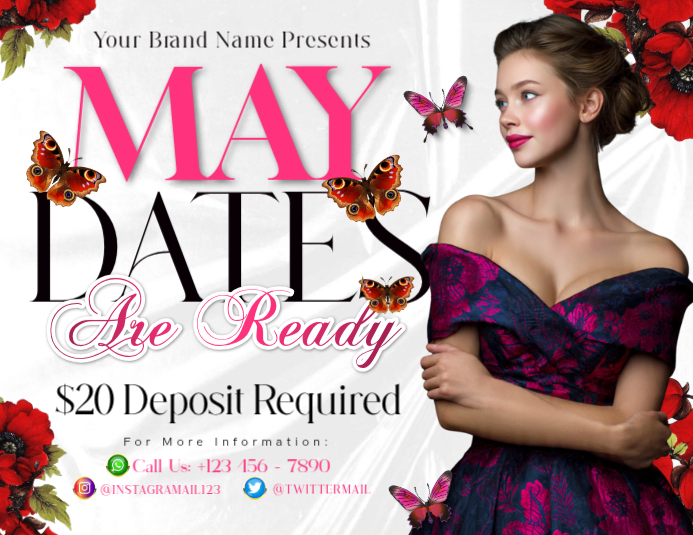 May dates are ready flyer Template | PosterMyWall