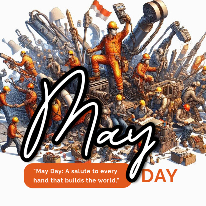 Copy of May day | PosterMyWall