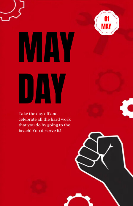 May day flyer Template | PosterMyWall