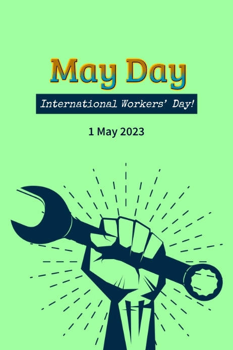 May Day Poster Template | PosterMyWall