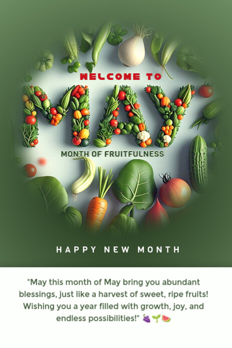 Pinterest May Layout May Template | PosterMyWall