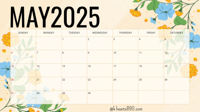 Copy of May | PosterMyWall