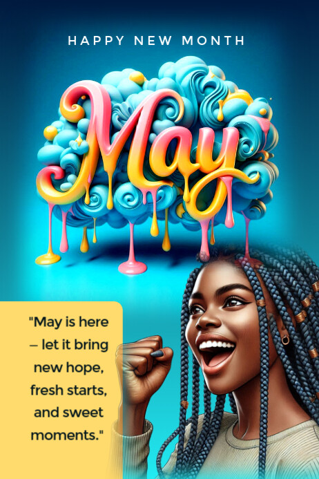 Pinterest May Layout May Template | PosterMyWall