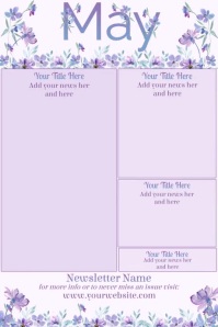 May Newsletter Template | PosterMyWall