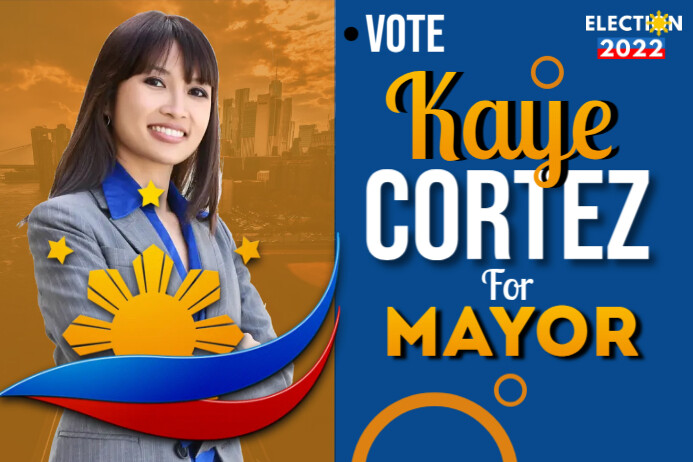 Election Mayor Card Mayor Election Banner Template | PosterMyWall
