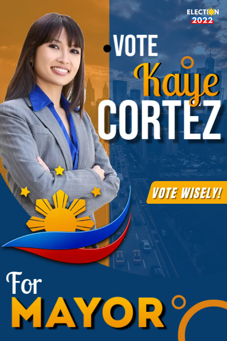 Election Mayor Card Mayor Election Poster Template | PosterMyWall