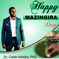 MAZINGIRA Instagram Post template