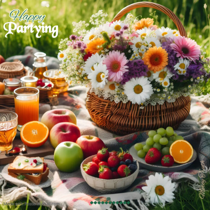Meadow Picnic Delight Template | PosterMyWall