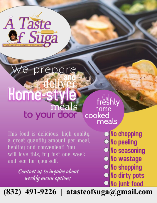 Meal Prep Flyer Template PosterMyWall