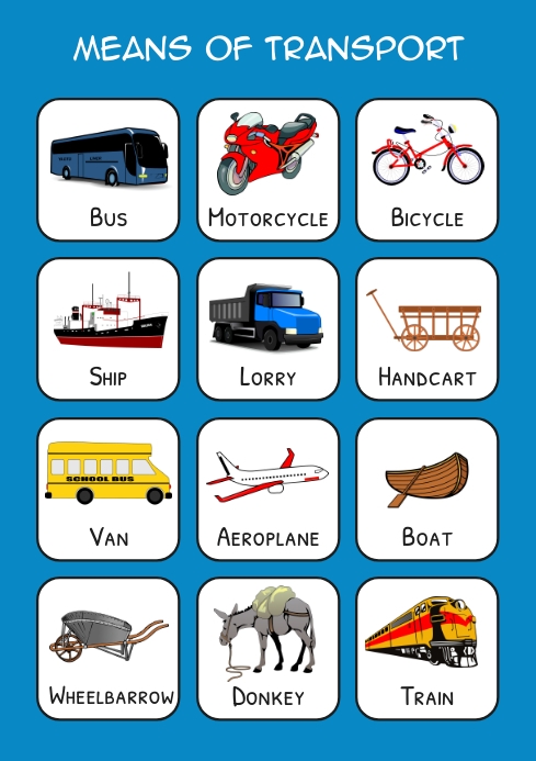 Copy of means of transport PosterMyWall Copy of means of transport PosterMyWall