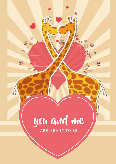 Meant To Be Template | PosterMyWall
