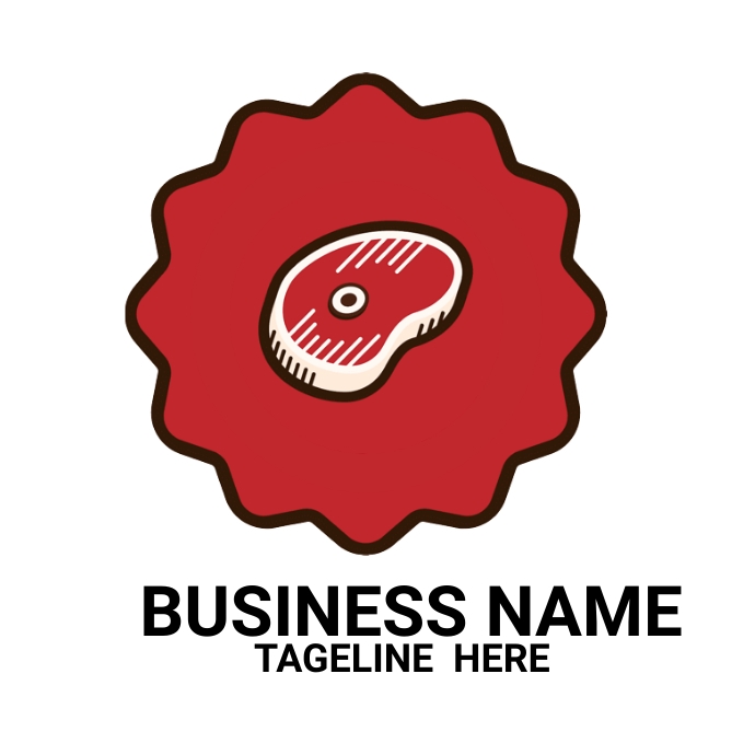 Plantilla de meat logo | PosterMyWall
