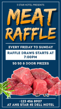 Meat Raffle Template | PosterMyWall