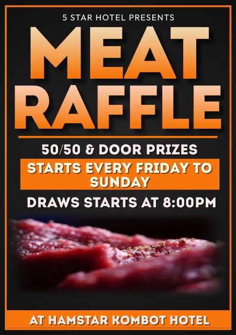 meat raffle Template | PosterMyWall