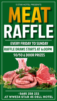 meat raffle Template | PosterMyWall