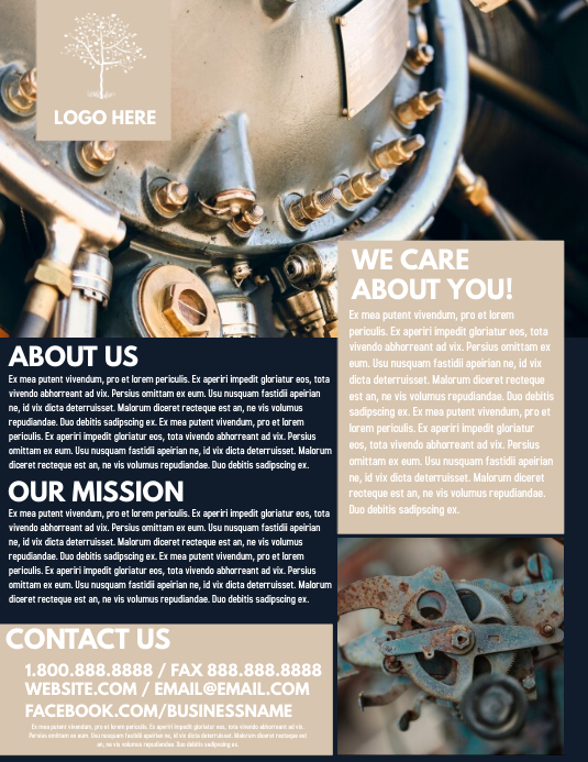 Mechanics Template | PosterMyWall