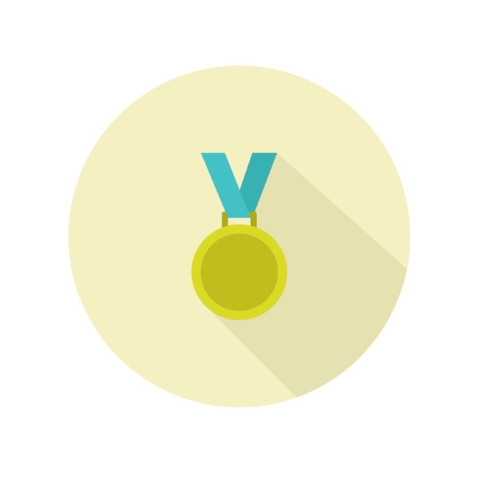 Medal Logo template