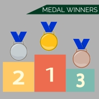 Medal winner Template | PosterMyWall