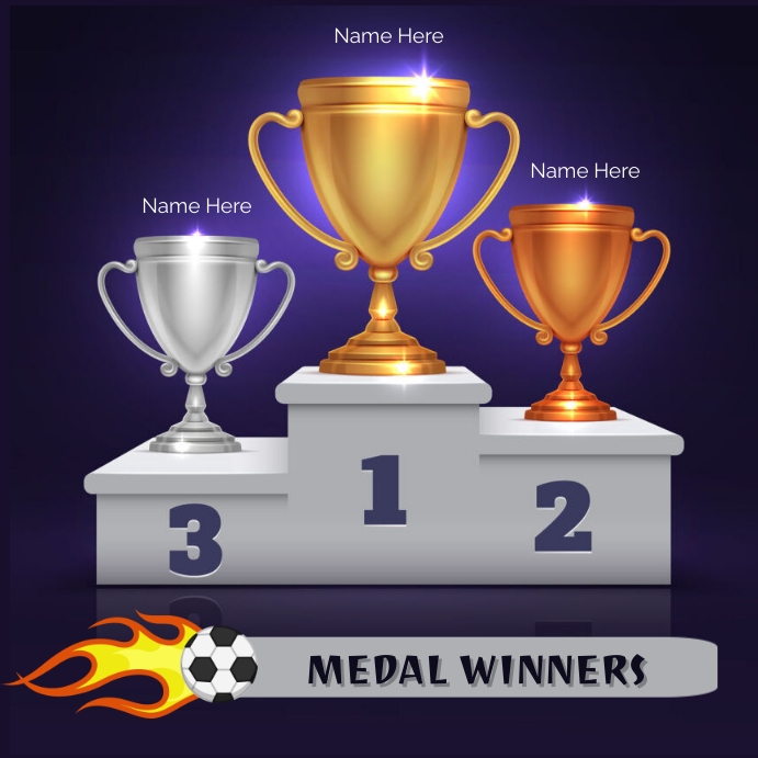 Medal winner Template | PosterMyWall