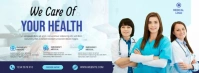 Medical & Health Facebook cover Zdjęcie w tle na Facebooka template