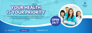 Medical & Health Facebook cover Facebook-coverfoto template