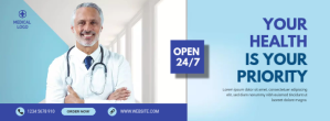 Medical & Health Facebook cover template