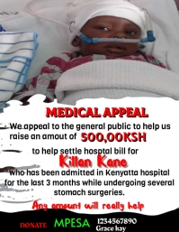 Medical appeal Volante (Carta US) template