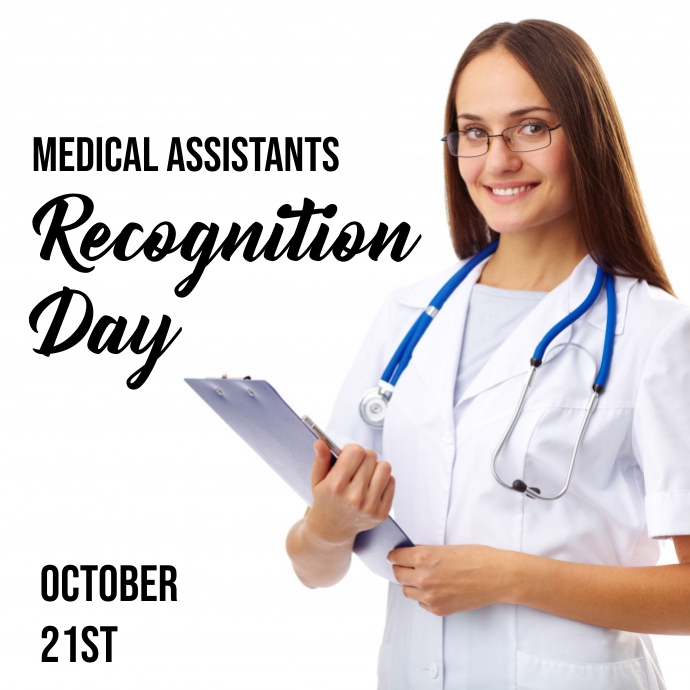 medical assistant recognition day Template | PosterMyWall