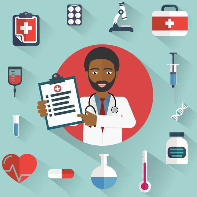 Medical background design flyer Template | PosterMyWall